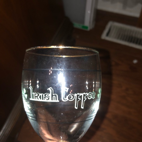 Elegant Gold and green St Patrick’s Irish coffee glasses be a leprechaun - Picture 6 of 7